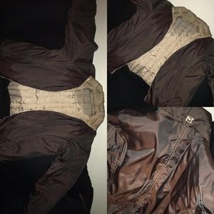 MK reversible Women’s Winter coat🧥Beige&Chocolate